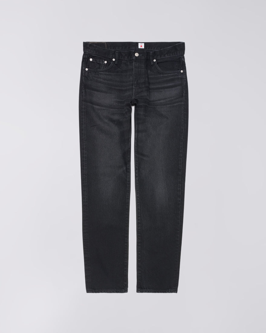 Edwin Jeans Regular Tapered Japan Black Deep Dark Used
