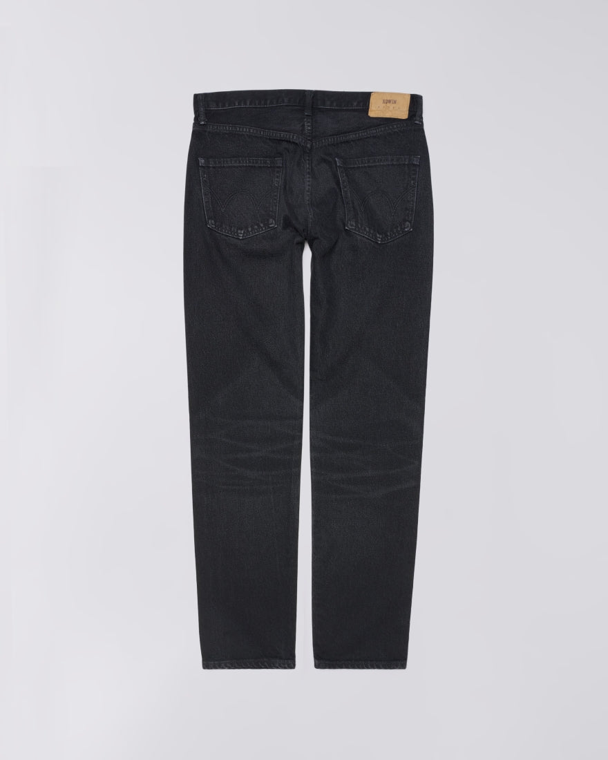 Edwin Jeans Regular Tapered Japan Black Deep Dark Used
