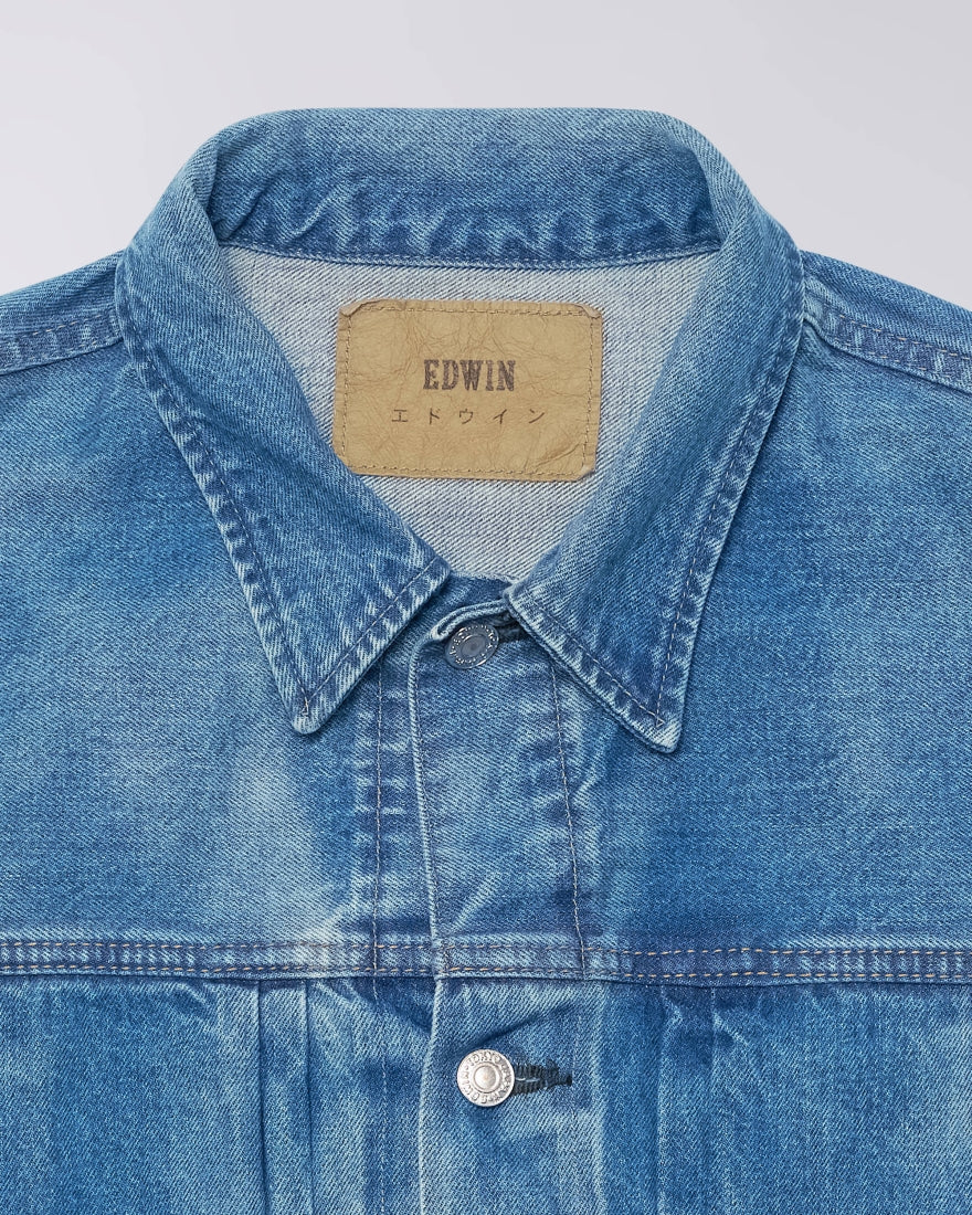 Edwin Denim Jacket Japan Light Used