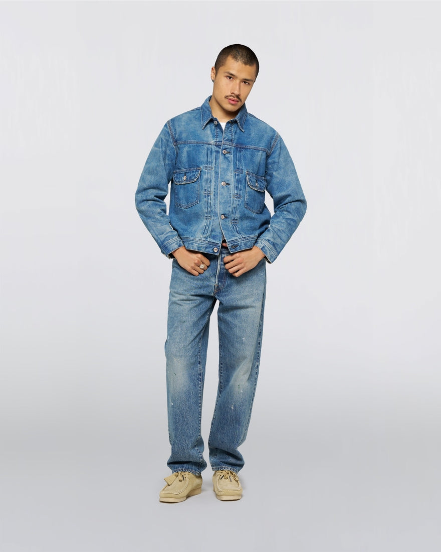 Edwin Denim Jacket Japan Light Used