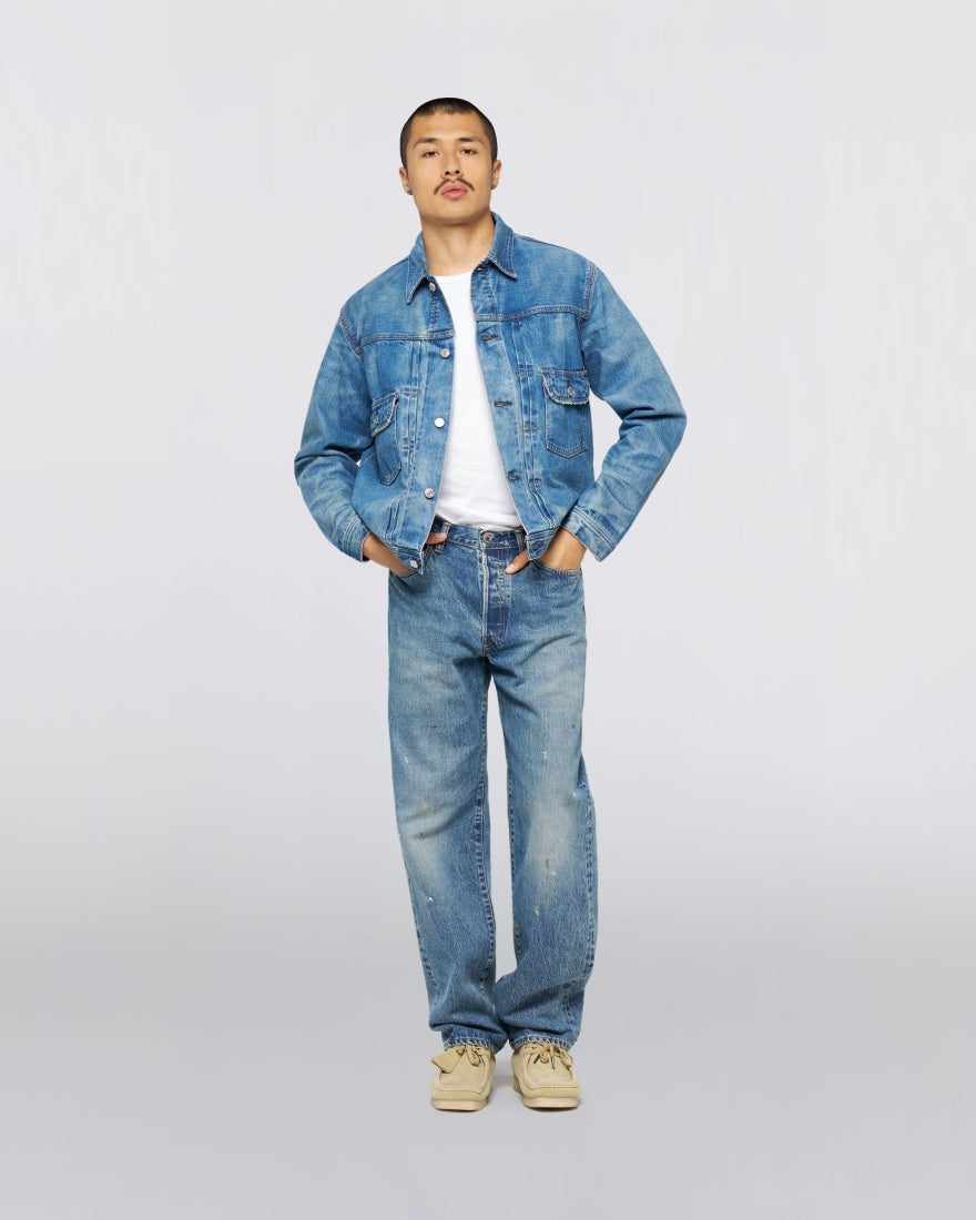 Edwin Denim Jacket Japan Light Used