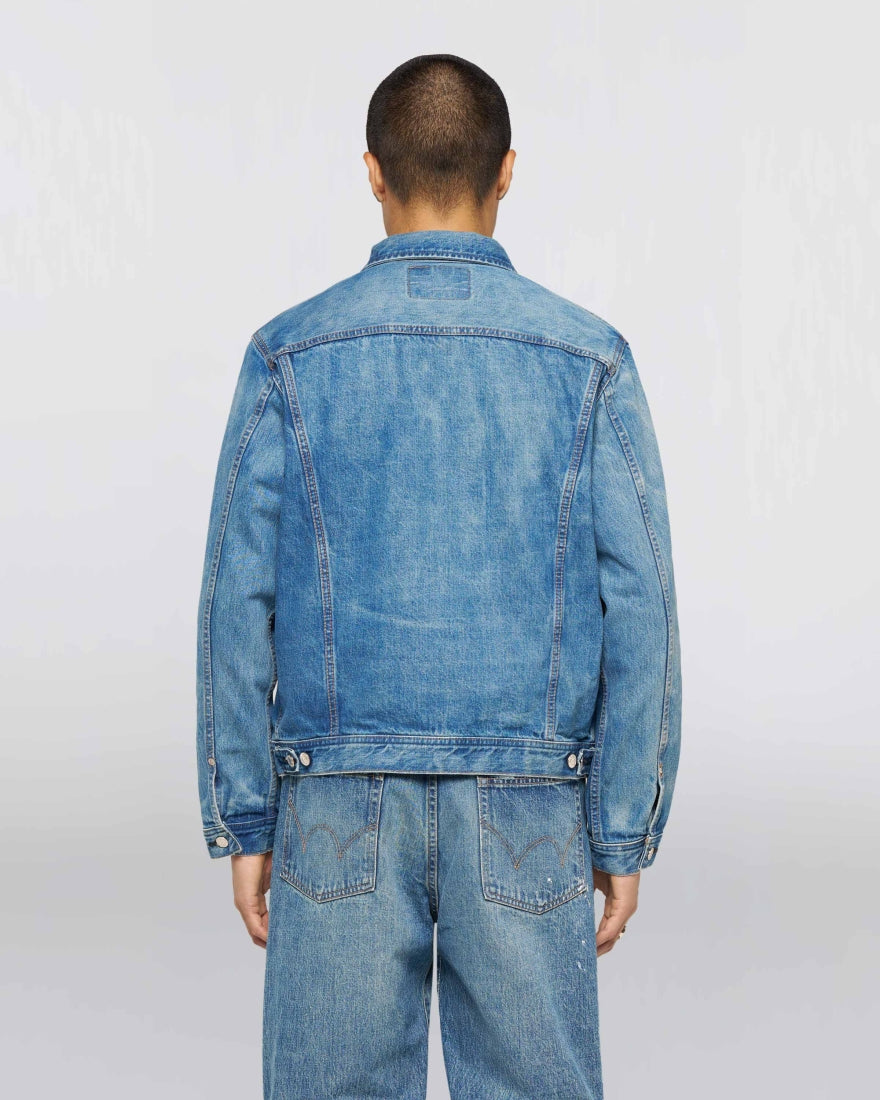 Edwin Denim Jacket Japan Light Used