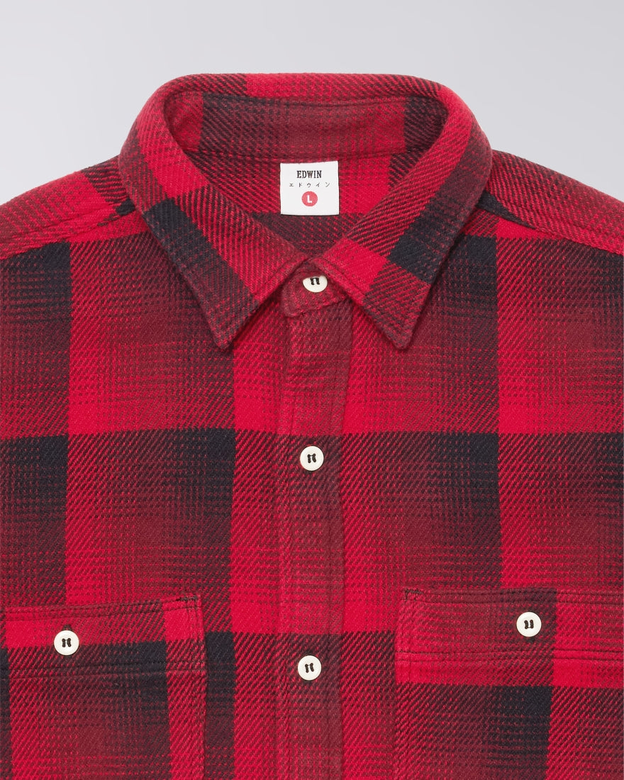 Edwin Work Shirt Japan Red