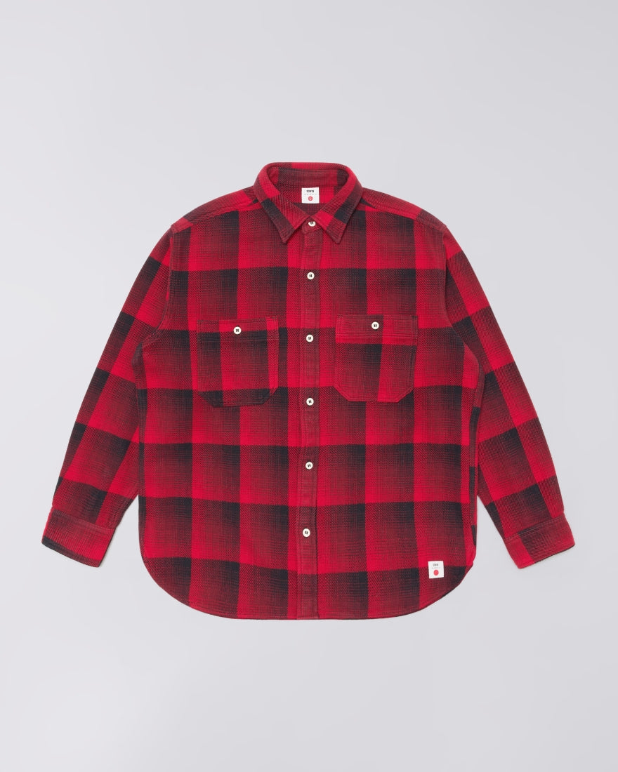 Edwin Work Shirt Japan Red