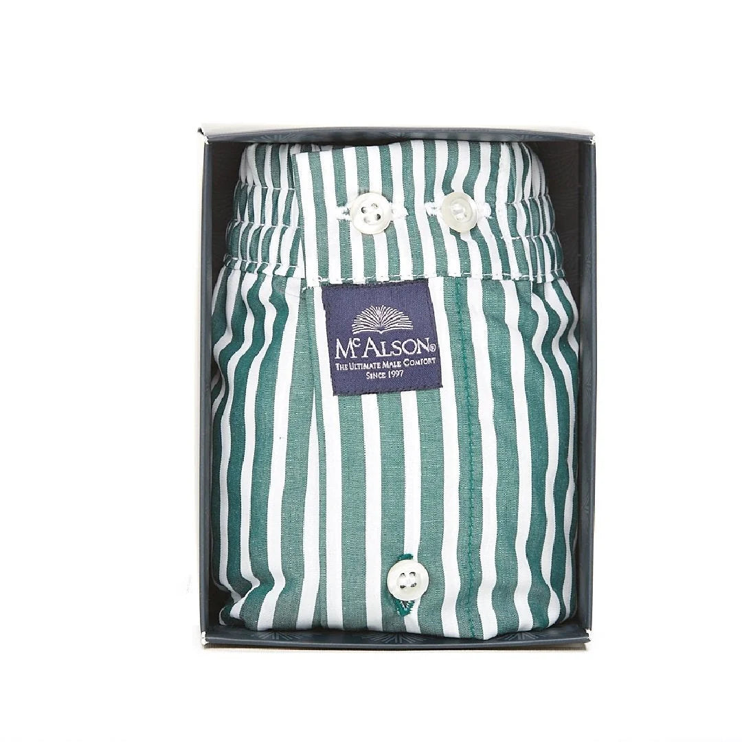 McAlson Boxer Madras Riga Verde