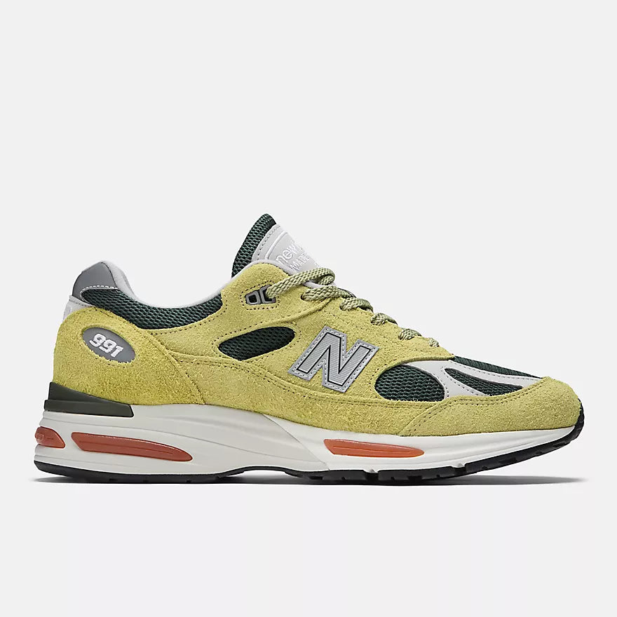 New Balance U991GT2 Suede/Mesh-Green