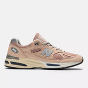 New Balance U991v2 RB2 - Mahogany Rose / Silver