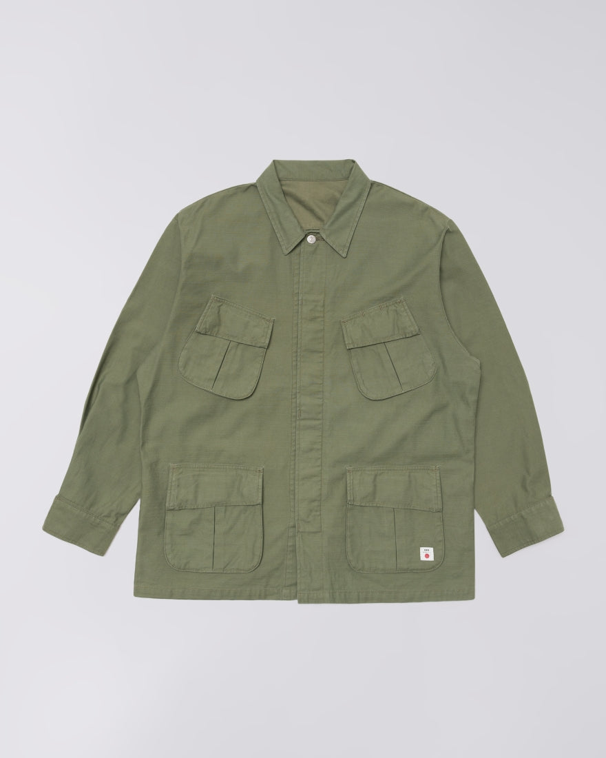 Edwin Jungle Shirt Japan Olive