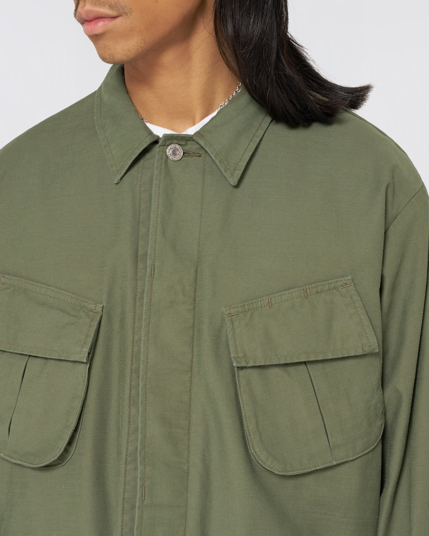 Edwin Jungle Shirt Japan Olive