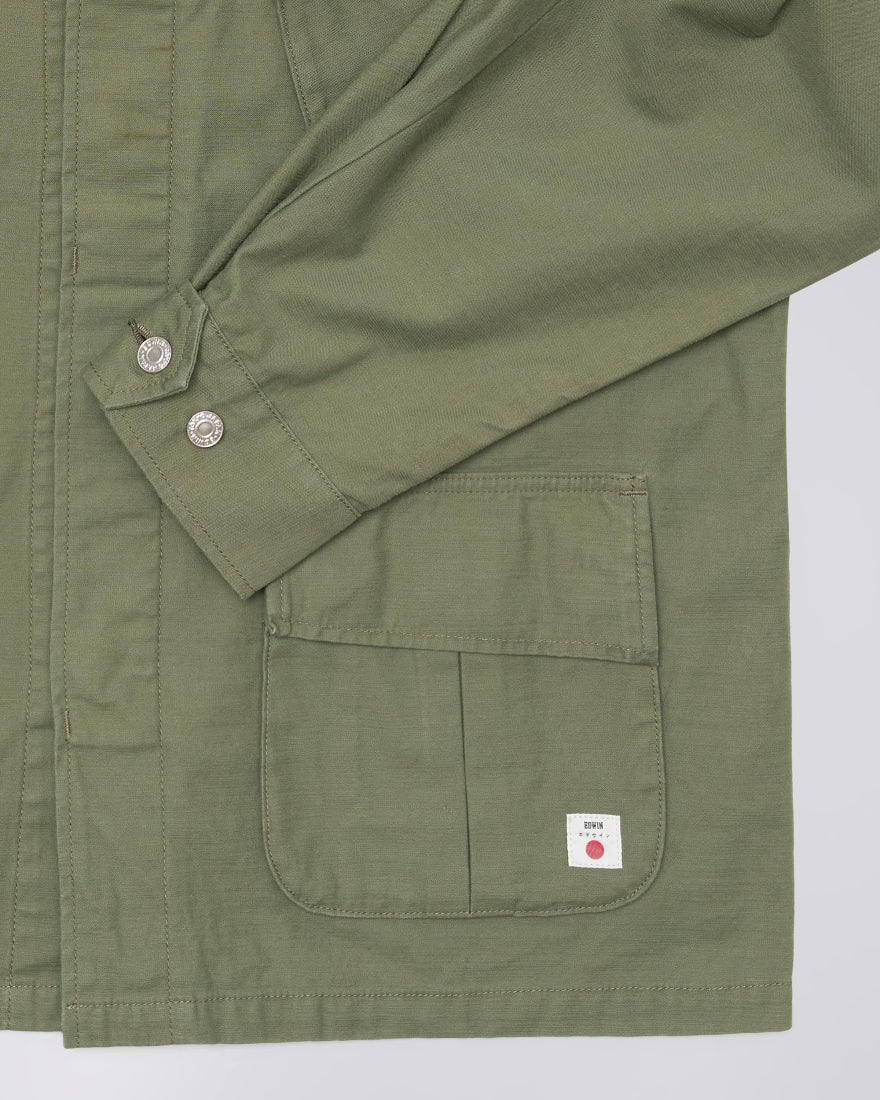 Edwin Jungle Shirt Japan Olive